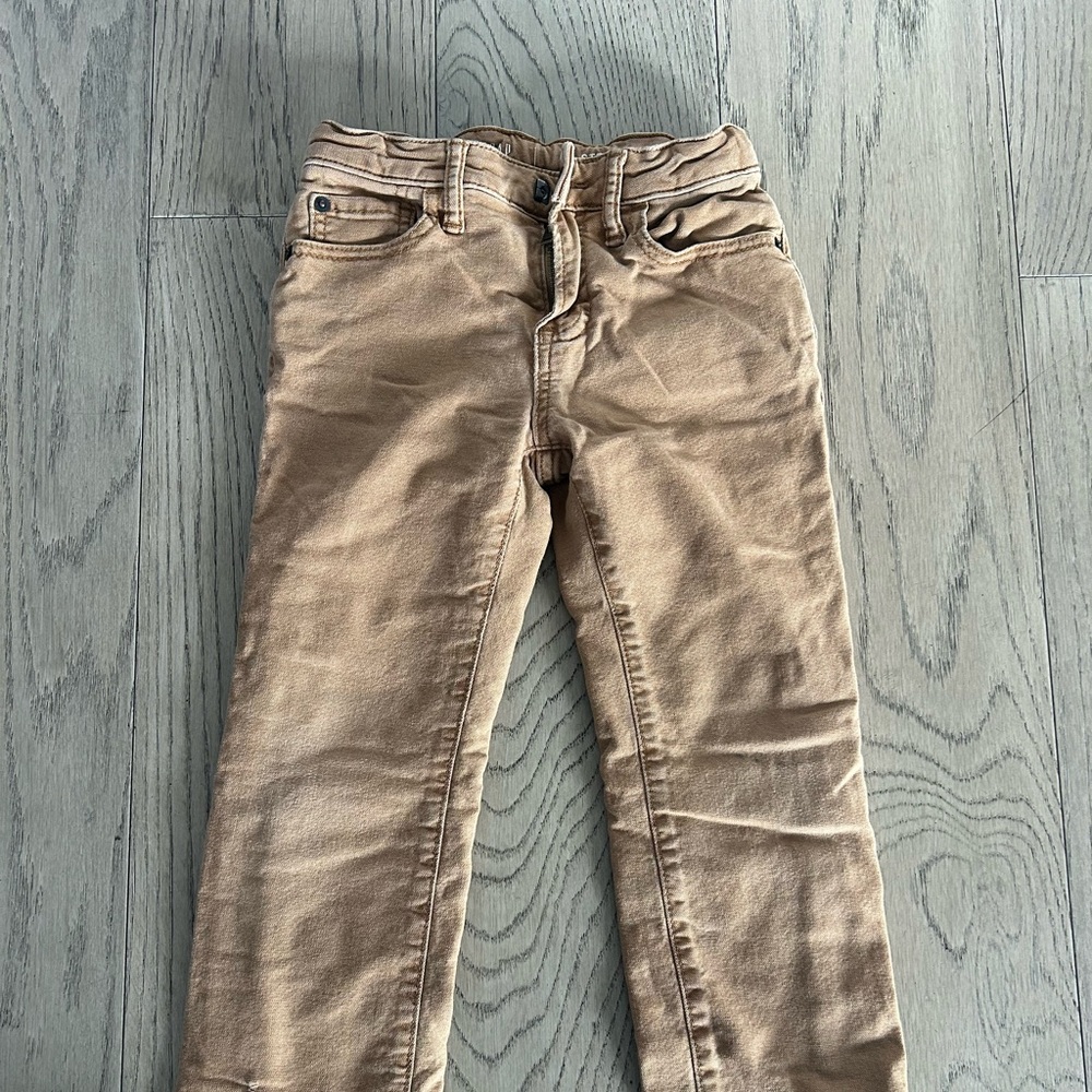 GAP Kids Burgundy and Tan Pants